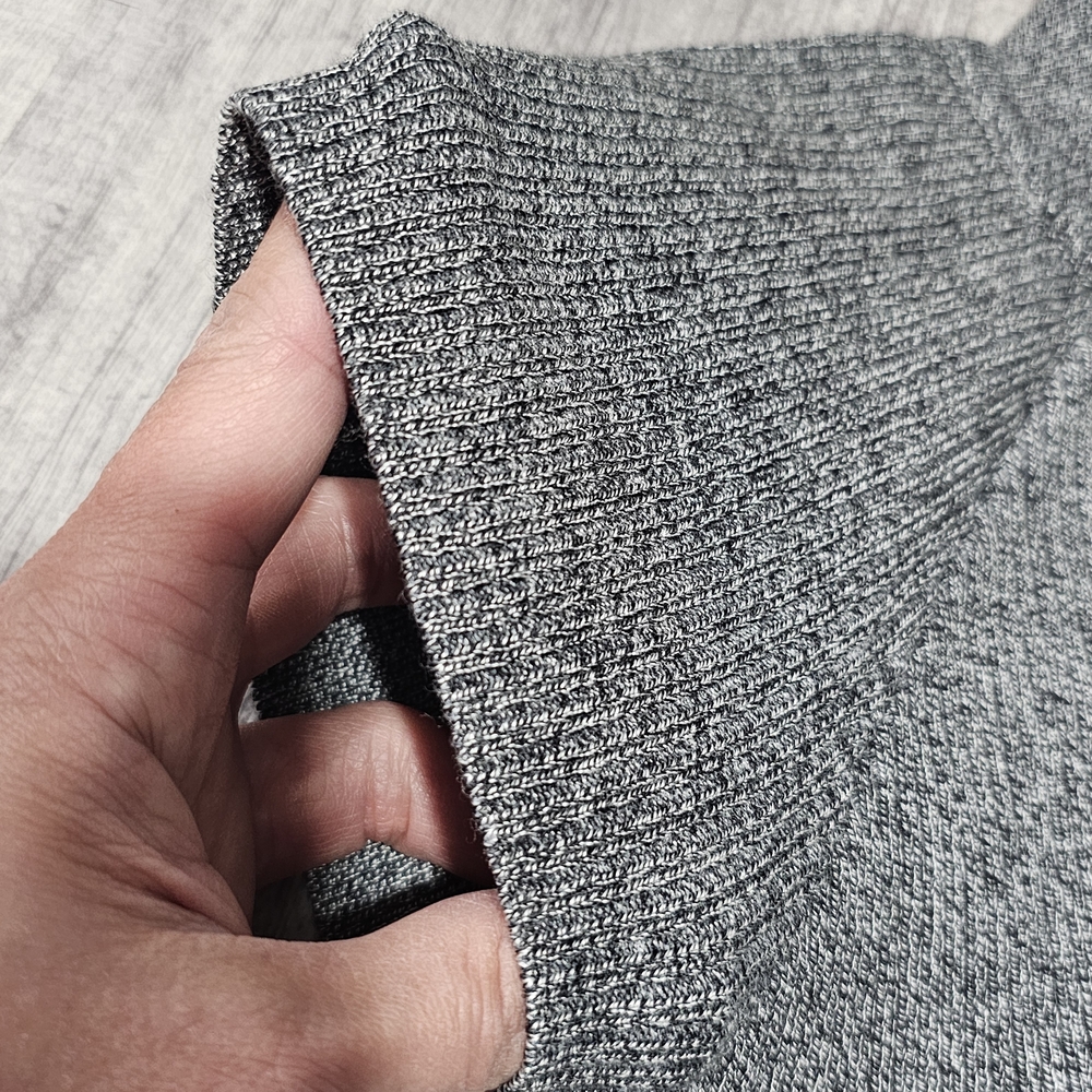 Grey Ribbed Maxi Dress - Picture 7 of 8